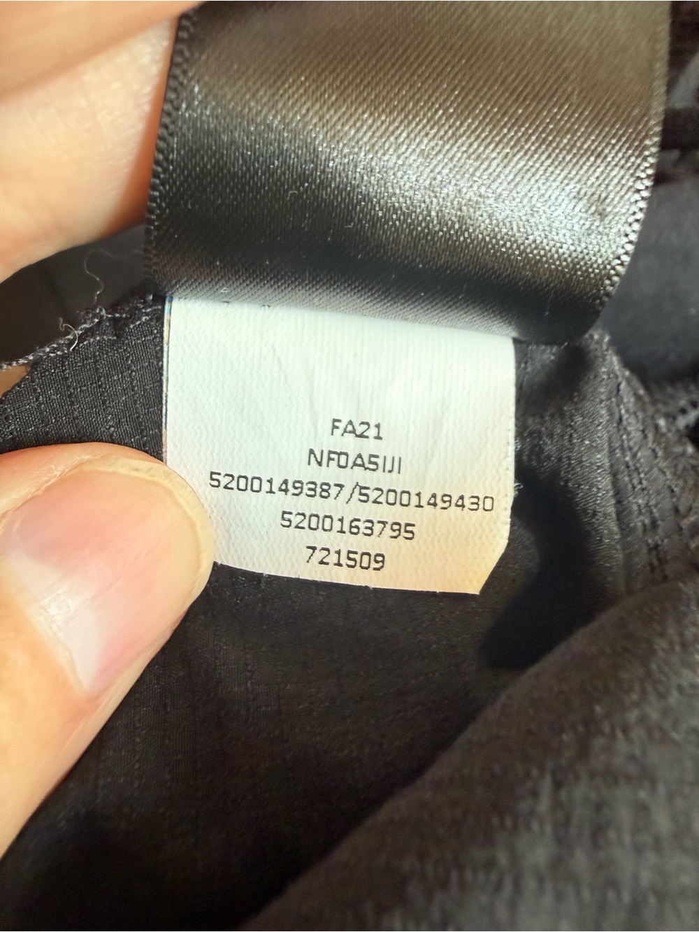 The North Face Performance Pants II Black Joggers Red Zipper Men Small Gorpcore - Picture 9 of 13